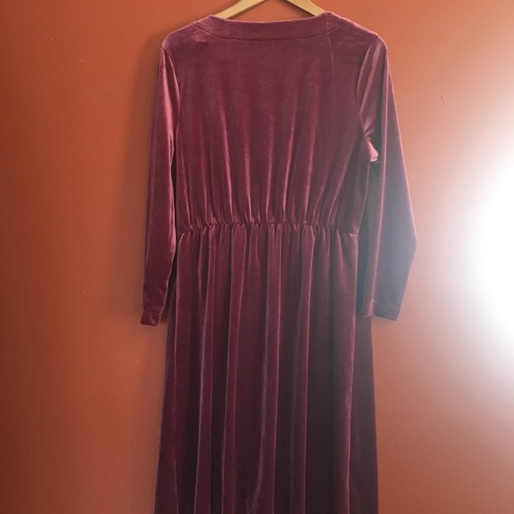 NWT a new day velvet wrap midi dress size xl - Picture 3 of 8